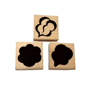 Crafting Rubber Stamps LRL Designs Lot of 3 Never Used